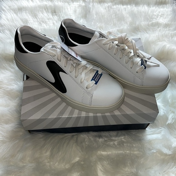 🆕 Skechers Court Classics Eden LX Beaming Glory White/Black  Women’s Shoes Sz 8 - Picture 5 of 15